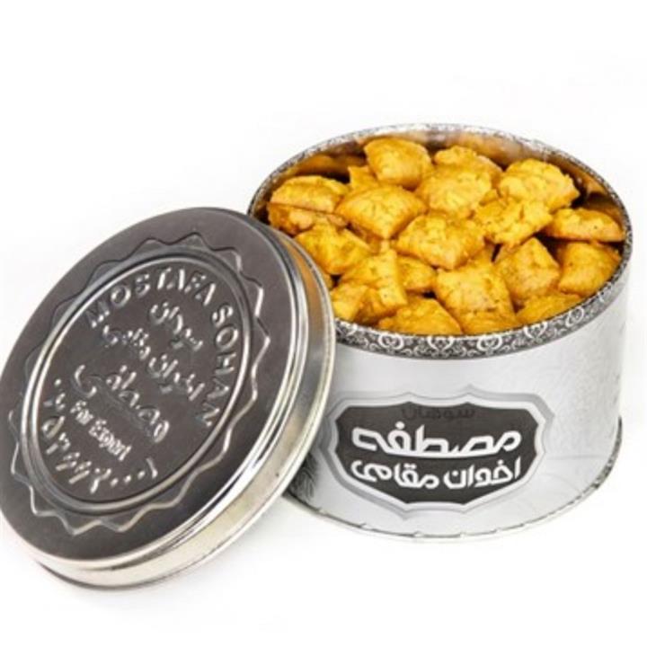 سوهان حبه دارچین کره‌ای مصطفی اخوان مقامی (450 گرم مظروف)